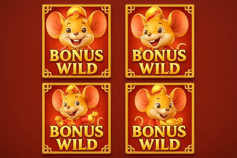 Bônus Wild do Fortune Mouse